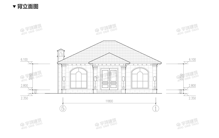 20萬實用大方農村小別墅設計圖