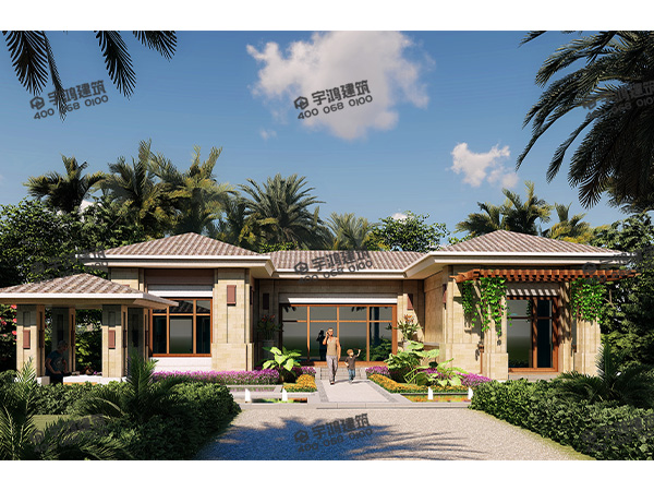 鄉下建房一層別墅戶型圖及效果圖,時尚又實惠 鄉下建房一層別墅戶型圖及效果圖,時尚又實惠