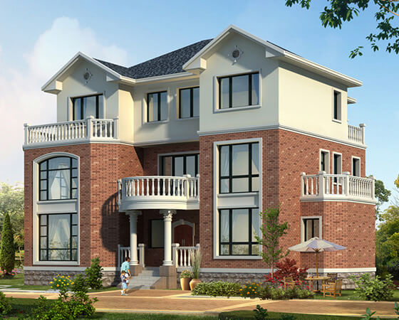 18x12米復式三層自建房設計圖紙