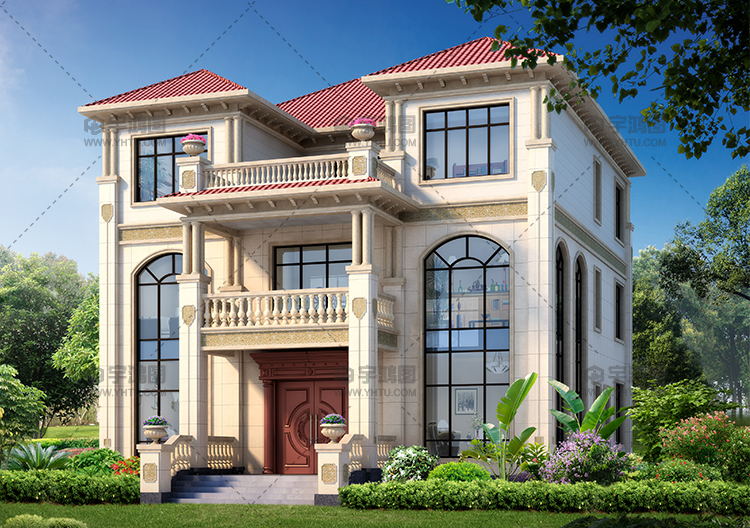 2012最新農村自建房設計圖歐式三層 2012最新農村自建房設計圖歐式三層