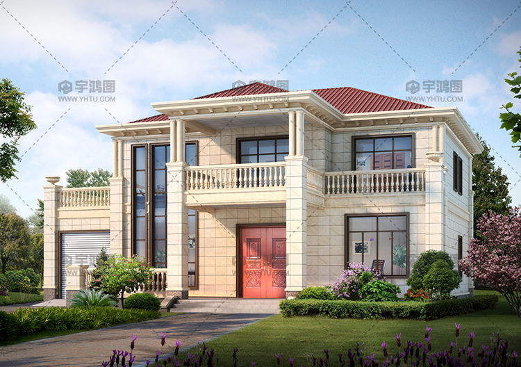 25萬二層歐式別墅設計圖帶全套施工圖紙 25萬二層歐式別墅設計圖帶全套施工圖紙