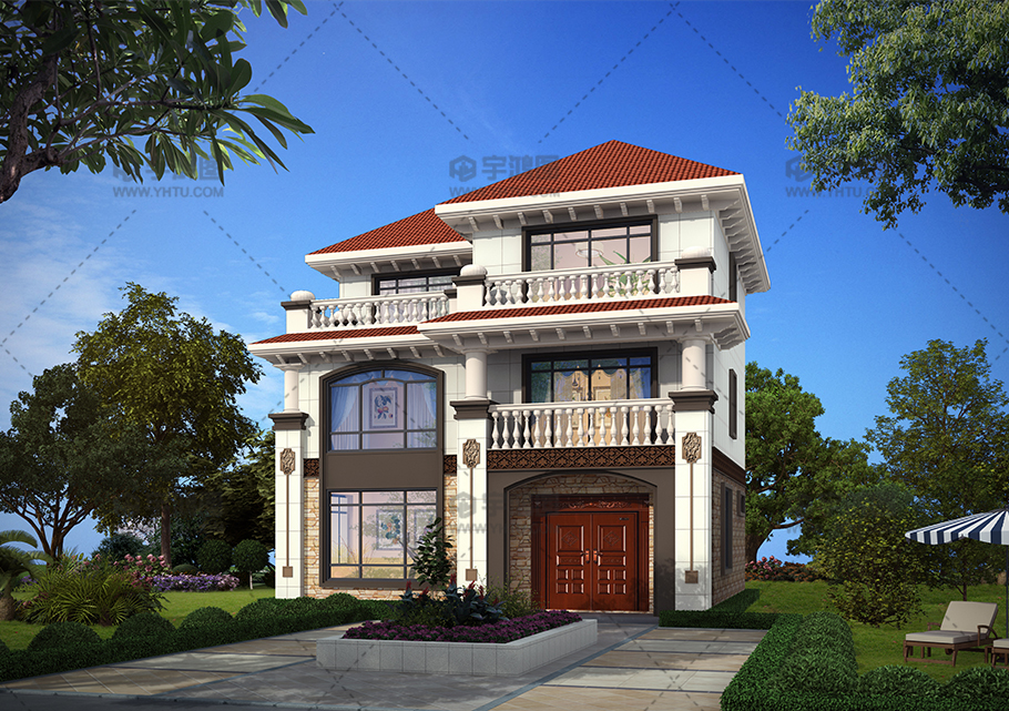 簡單實用歐式農村自建房設計圖 簡單實用歐式農村自建房設計圖