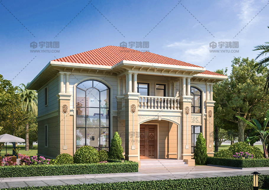 150平二層漂亮歐式小別墅設計圖紙 150平二層漂亮歐式小別墅設計圖紙