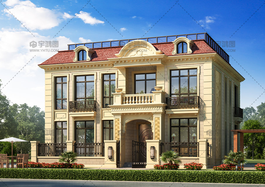 173平米歐式自建房設計圖 173平米歐式自建房設計圖