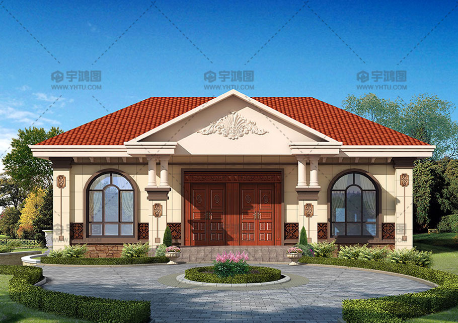 12萬精致農村一層平房設計圖,簡單時尚實用 12萬精致農村一層平房設計圖,簡單時尚實用