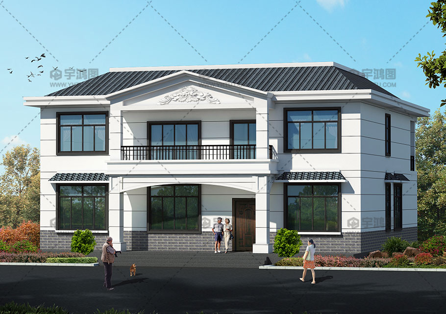 鄉村二層歐式小別墅設計圖,簡約而不簡單 鄉村二層歐式小別墅設計圖,簡約而不簡單