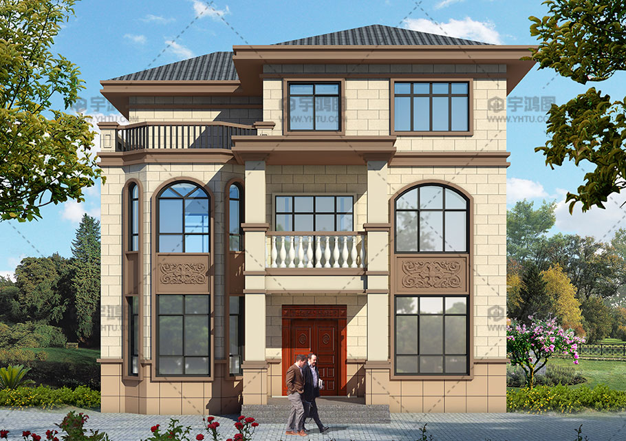 2019新款50萬農村三層小洋樓設計圖 2019新款50萬農村三層小洋樓設計圖