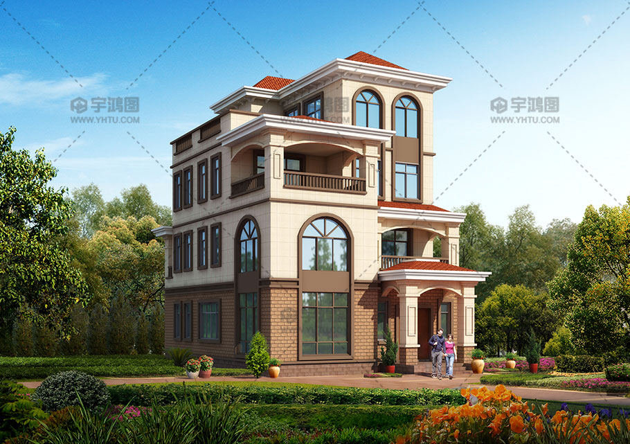 四層帶堂屋農村別墅設計全部圖紙 四層帶堂屋農村別墅設計全部圖紙