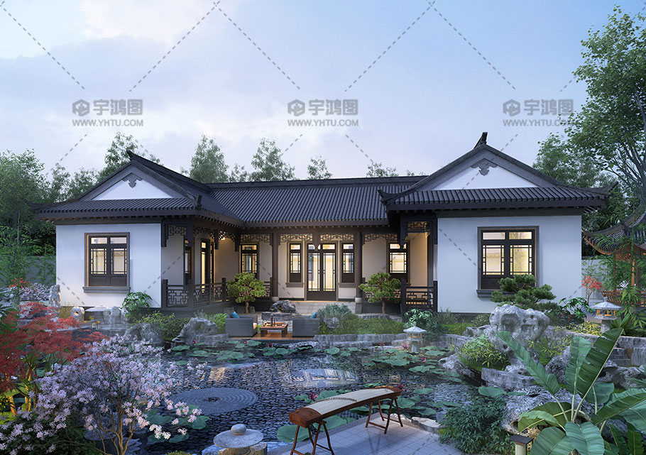 200平經典中式房屋設計圖紙 200平經典中式房屋設計圖紙