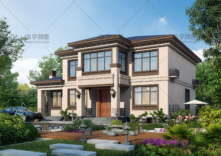 180平帶柴火房歐式別墅設計圖紙 180平帶柴火房歐式別墅設計圖紙