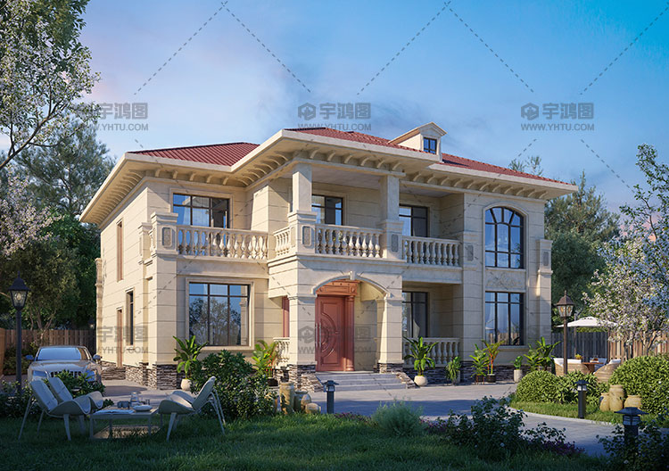 200平米經典歐式別墅全套圖紙 200平米經典歐式別墅全套圖紙