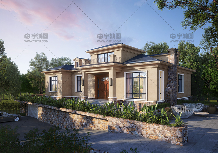 250平帶地下室一層歐式別墅圖紙 250平帶地下室一層歐式別墅圖紙