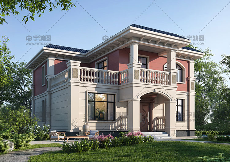 144平兩層經典歐式別墅設計圖紙 144平兩層經典歐式別墅設計圖紙