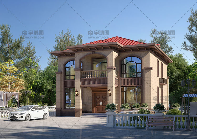 11x12米兩層經典歐式別墅圖紙 11x12米兩層經典歐式別墅圖紙