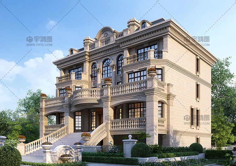 17x18米四層框架結構別墅設計圖紙 17x18米四層框架結構別墅設計圖紙