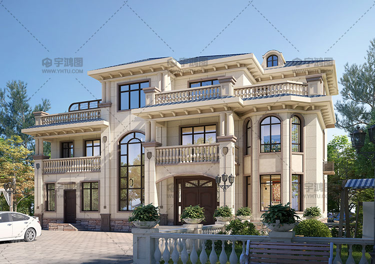 全新農村歐式風格三層房屋別墅效果圖 全新農村歐式風格三層房屋別墅效果圖