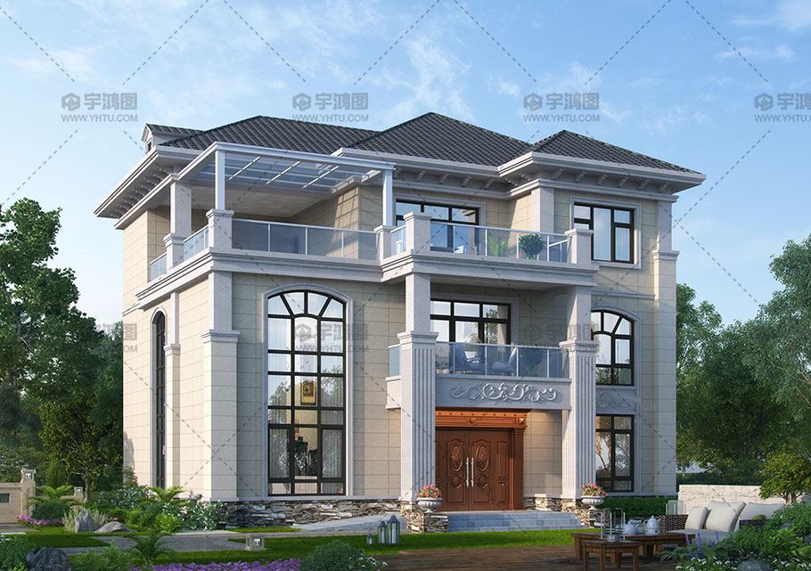 2023年流行款造價不貴的三層歐式別墅 2023年流行款造價不貴的三層歐式別墅