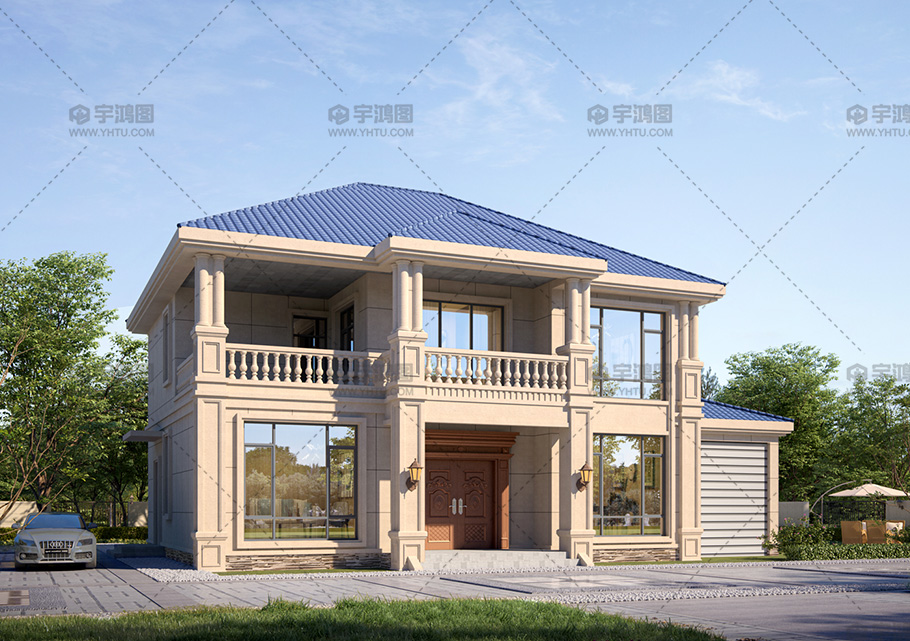 兩層歐式自建別墅占地179平別墅圖紙 兩層歐式自建別墅占地179平別墅圖紙