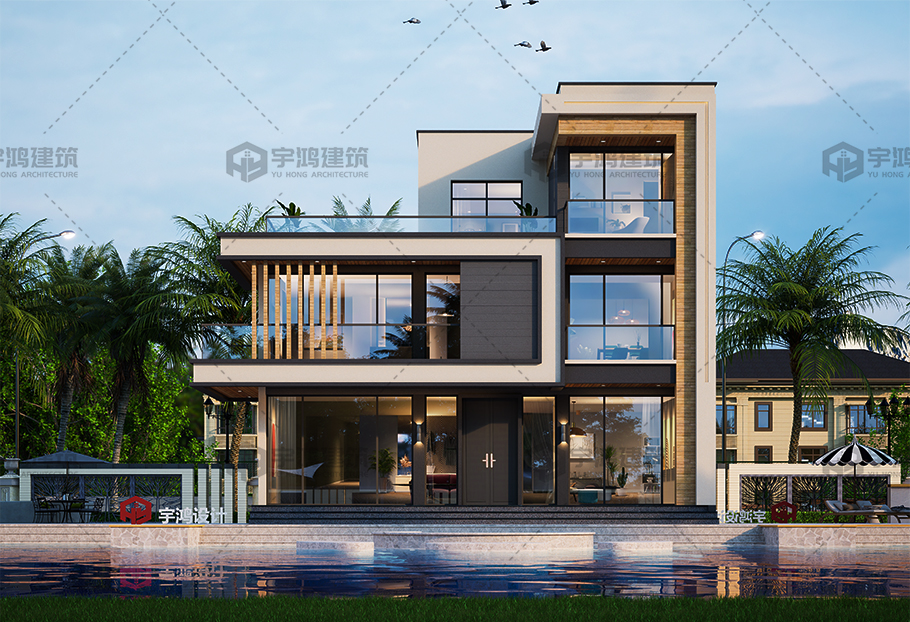 現代風格11x10框架結構別墅設計圖紙 現代風格11x10框架結構別墅設計圖紙