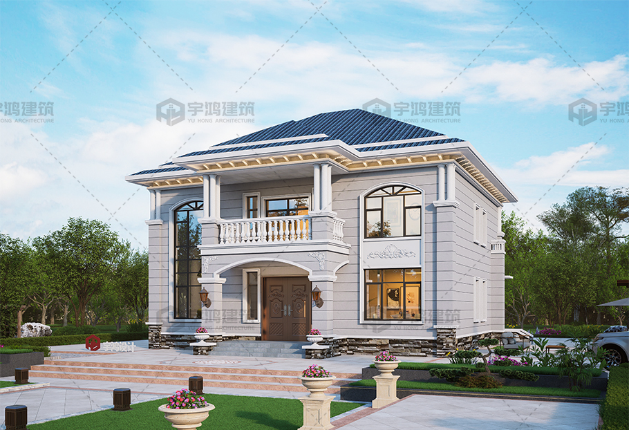 歐式風格13x13磚混結構別墅設計圖紙 歐式風格13x13磚混結構別墅設計圖紙