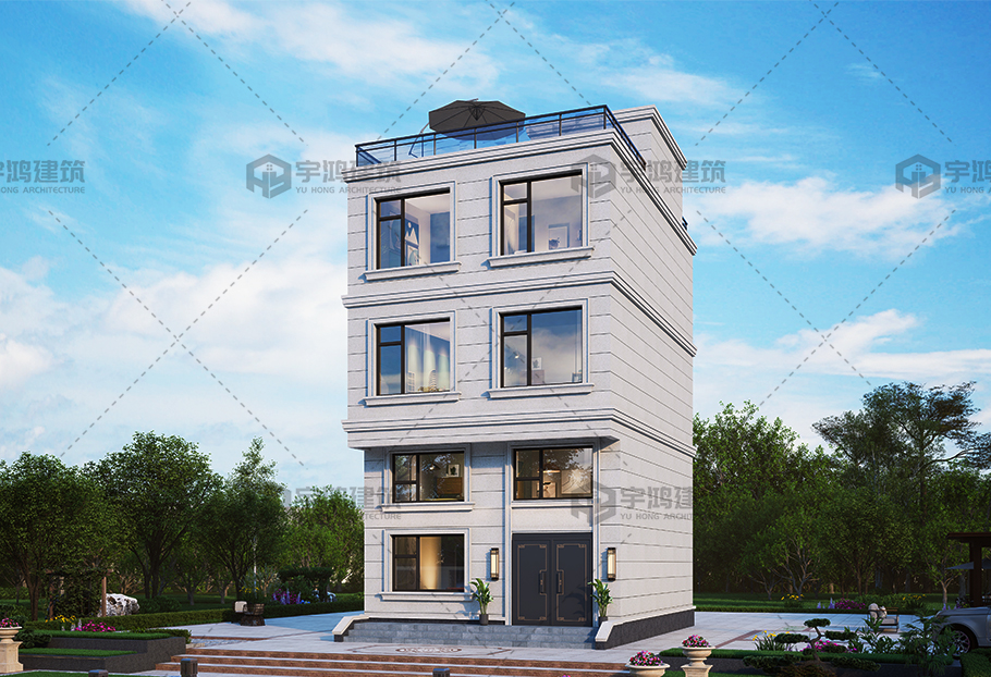 框架結構豪華大氣三層現(xiàn)代別墅全套圖紙